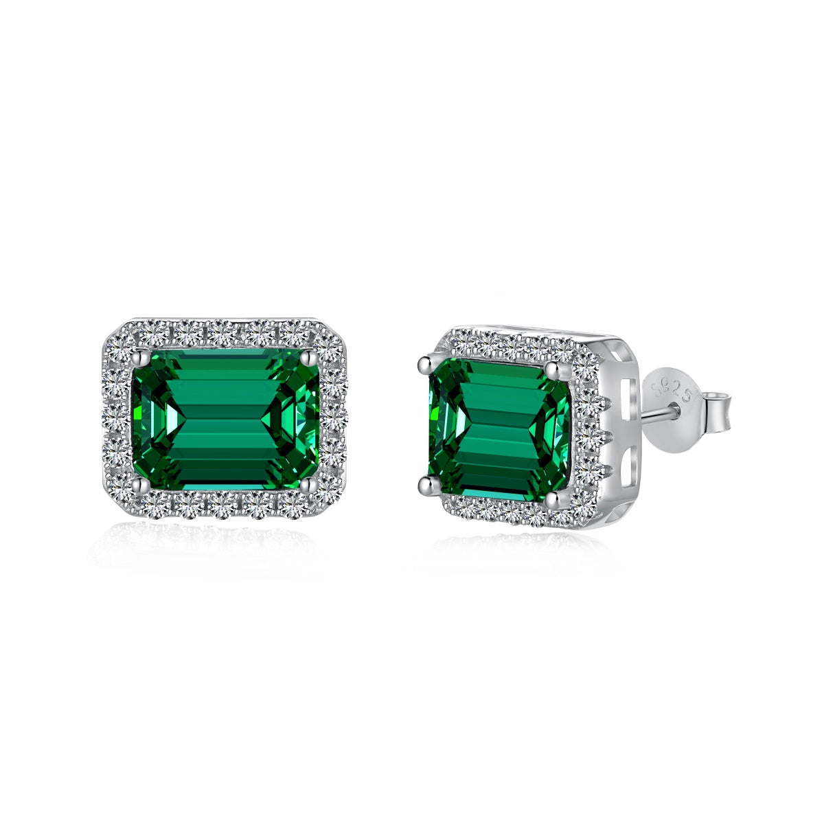 [Rose Tomorrow]Luxurious Dainty Emerald Cut Banquet Earrings