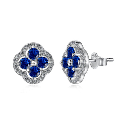 [Rose Tomorrow]Four-Leaf Clover Exquisite Earrings