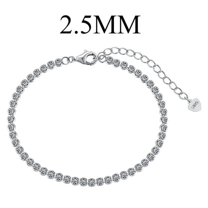 [Rose Tomorrow]Dazzling Sparkling Round Cut Daily Bracelet