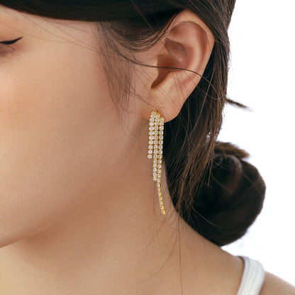 [Rose Tomorrow]Luxurious Dainty Banquet Earrings