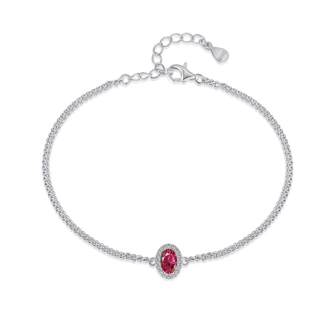 [Rose Tomorrow]Exquisite Oval Shape Bracelet