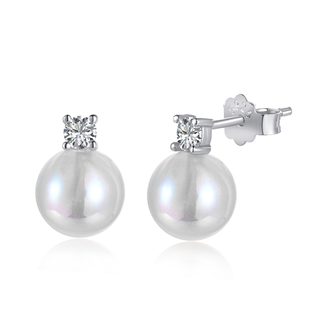 [Rose Tomorrow]Symphony Mermaid Pearl Earrings