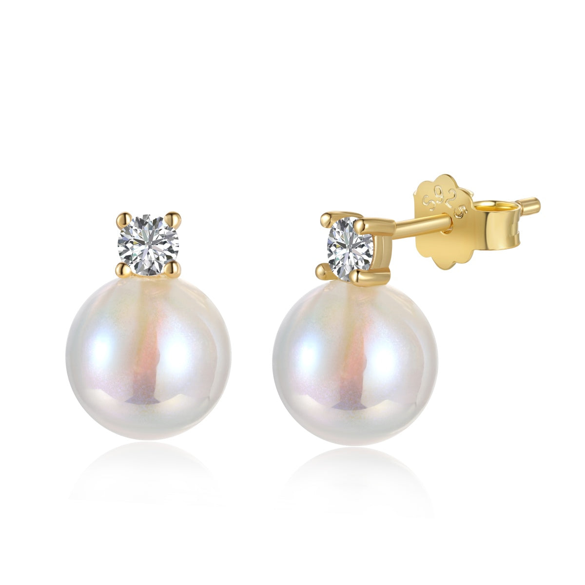 [Rose Tomorrow]Symphony Mermaid Pearl Earrings