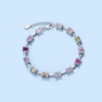 [Rose Tomorrow]Dainty Charming Emerald Cut Daily Bracelet