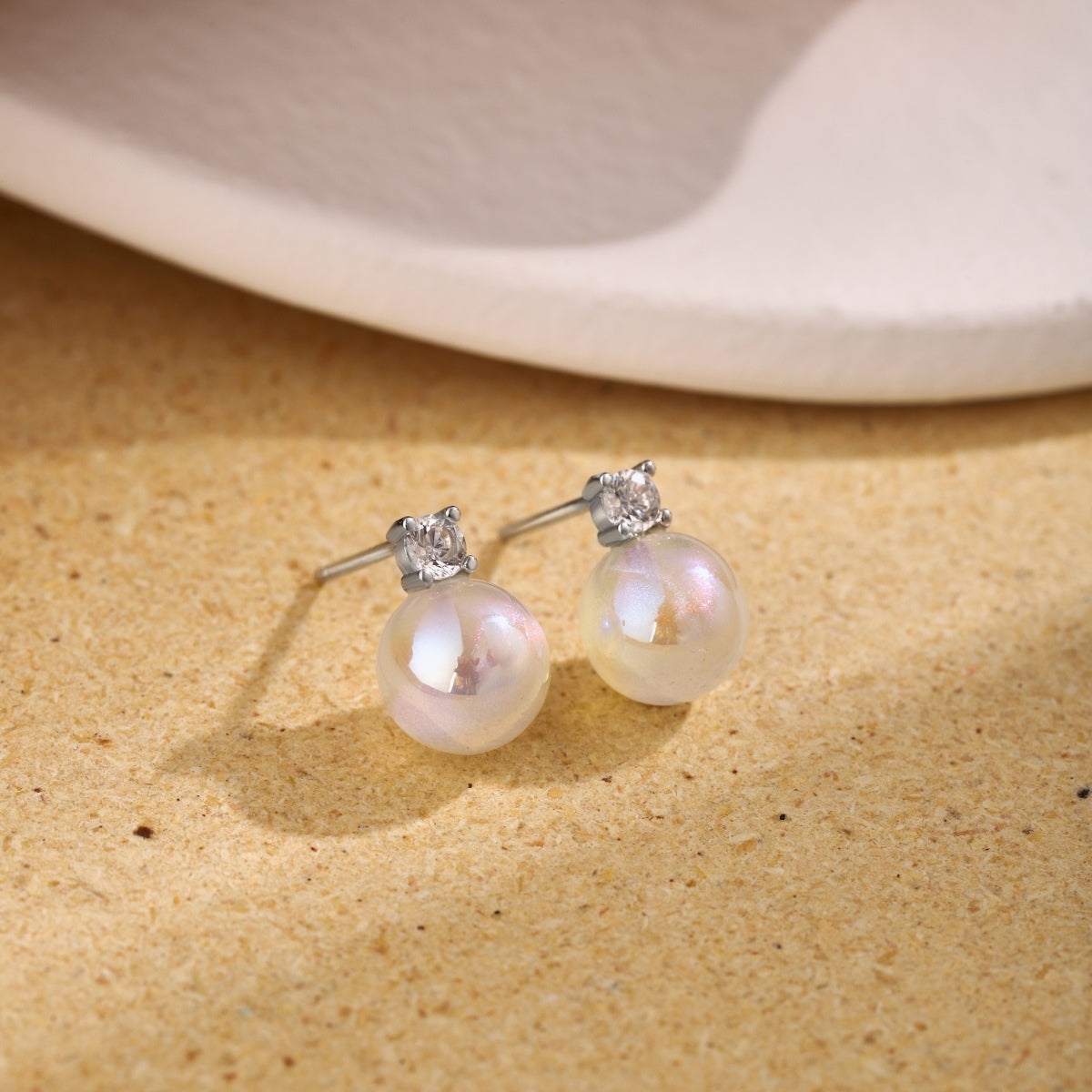 [Rose Tomorrow]Symphony Mermaid Pearl Earrings