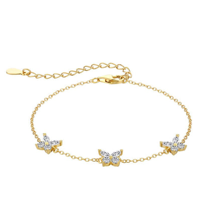 [Rose Tomorrow]Radiant Butterfly Shape Necklace