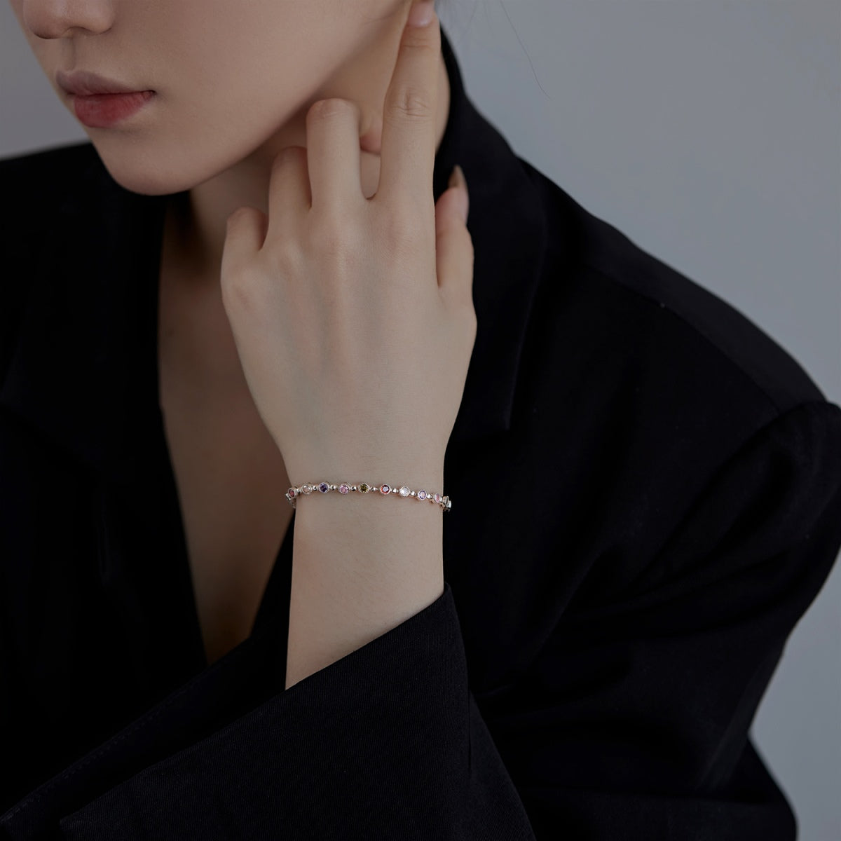 [Rose Tomorrow]Sparkling Exquisite Round Cut Party Bracelet